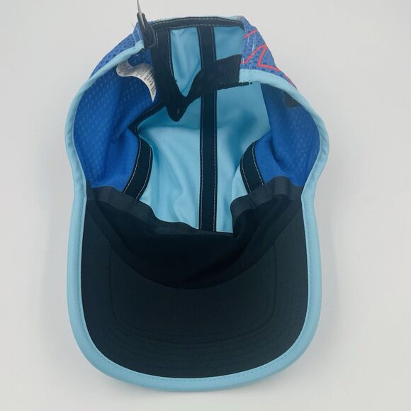 Nike AW84 Dri-Fit Hat Cap Aerobill 5 panel Unisex Blue Adjustable Performance - Picture 6 of 8